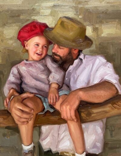 Portrait Artist 3 - Man and girl