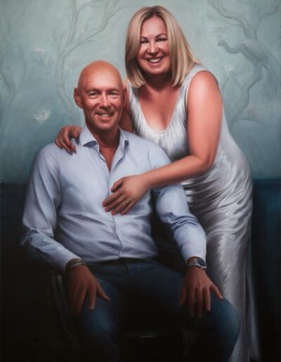 Oil Portrait Couple